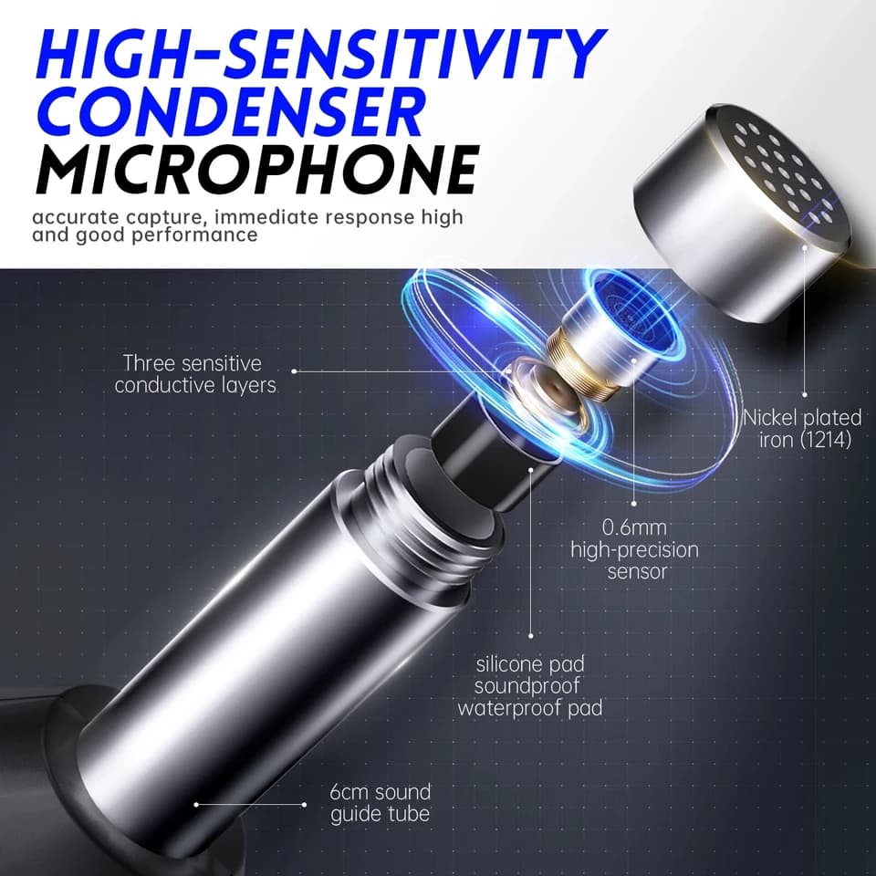 FNIRSI FDM01 Decibel Meter | 30-130dB Sound Level | Digital Handheld - Thumbnail 6