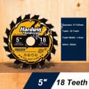 125mm 18 Teeth