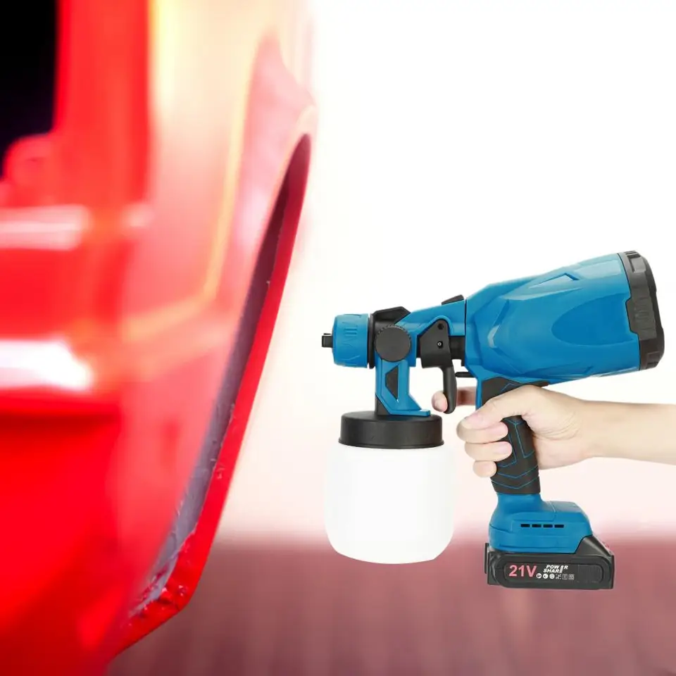 Mini Paint Sprayer | Long-Spray Distance | Rechargeable Handheld Electric - Thumbnail 6