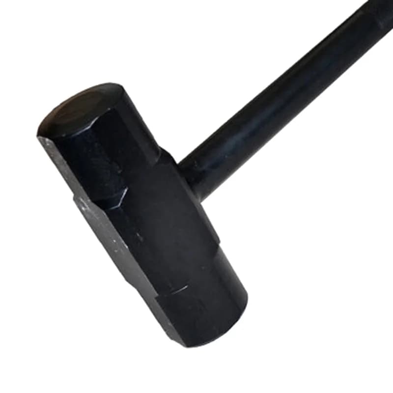 Fitness power training sledge hammer for gym strength workouts, featuring steel construction for dynamic functional training.