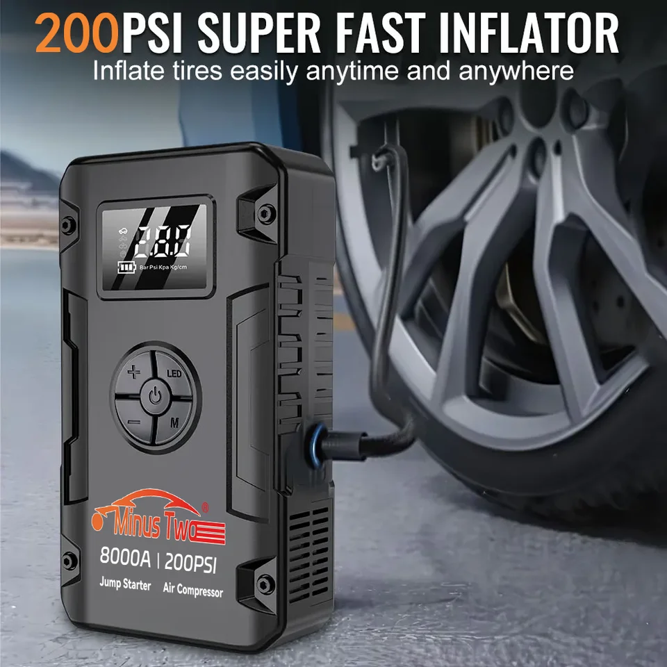 Peak Car Jump Starter | Portable Booster | Emergency Vehicle Power - Thumbnail 4