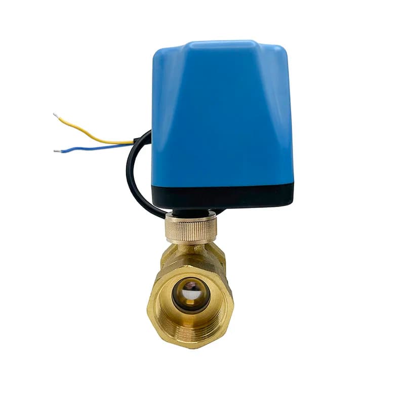 Electric Brass Motorised Ball Valve | Normally Open vs Closed | 1/2" to 2" 12-220V
