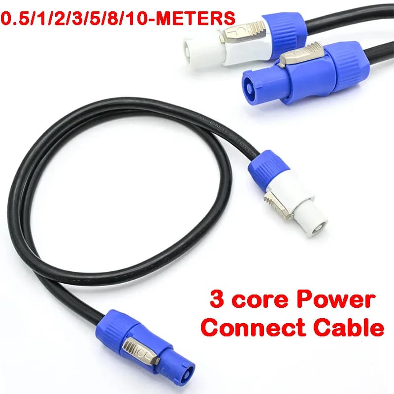 & Event Extension Lead | 3-Core 1.5mm² Cable | Single Phase Power - Thumbnail 2
