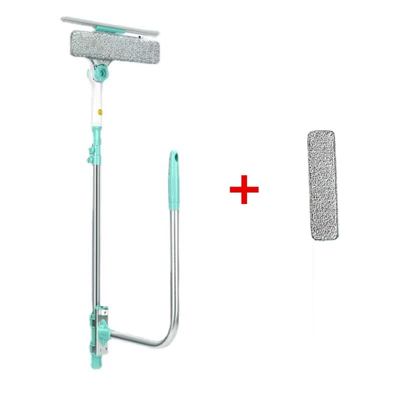 Window Cleaning Pole Telescopic | Extendable Washer & Scraper | High-Reach Dry/Wet - Thumbnail 6