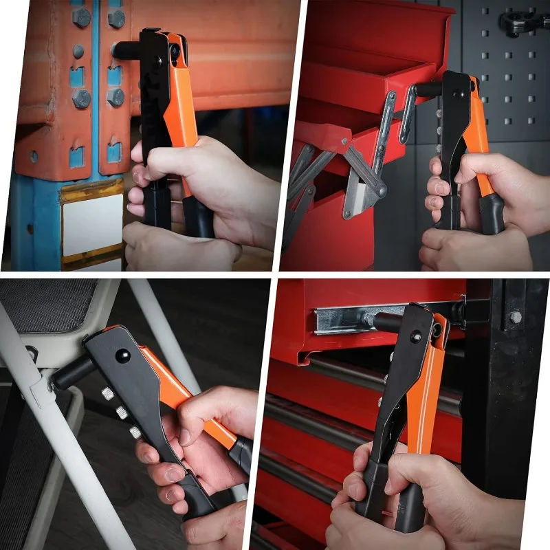 Heavy Duty Rivet Gun Kit | Hand Riveter Set | DIY & Trade Repairs - Thumbnail 5