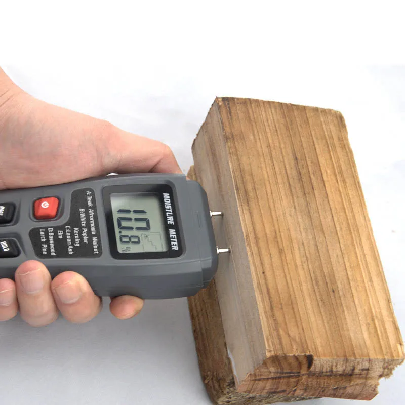 Digital Wood Moisture Meter | Large LCD Display | Wall Moisture Detector