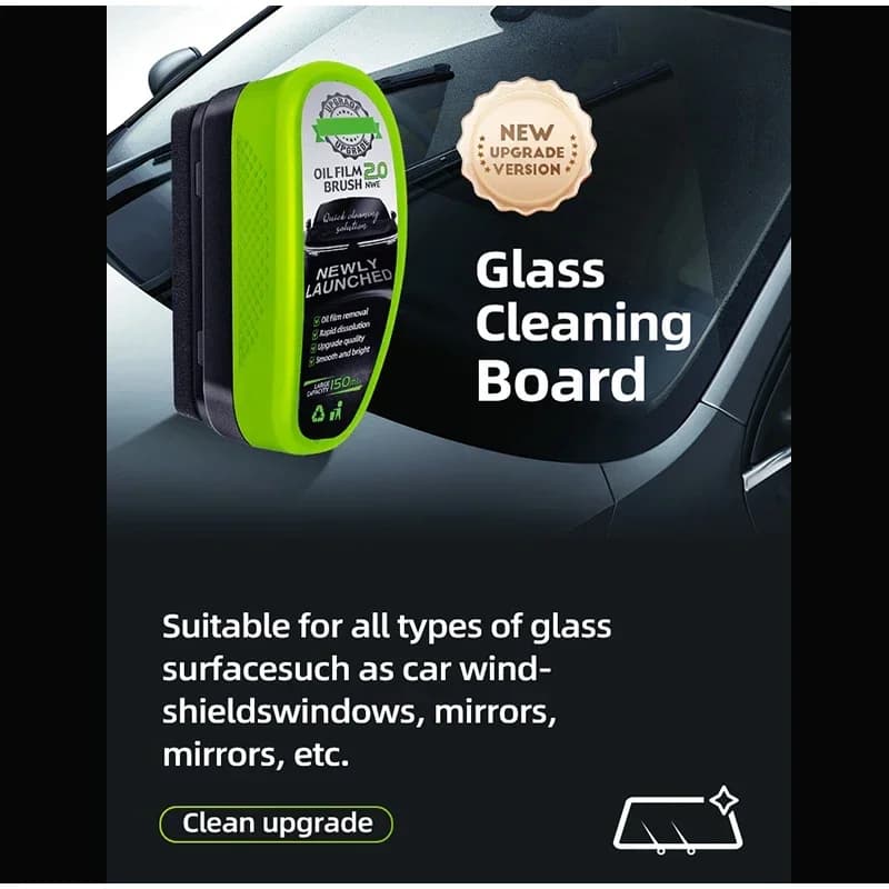 Repair Kit | Glass Oil Film Remover | With Sponge Cleaning Brush - Thumbnail 4