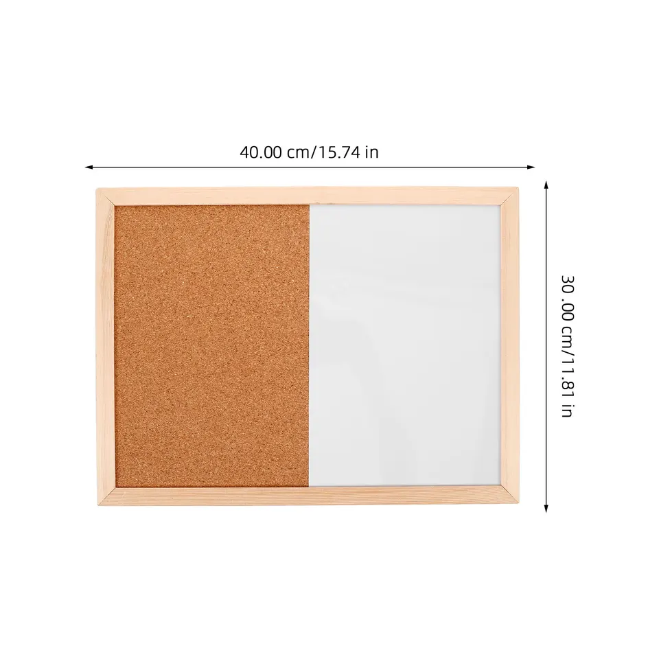Cork Board | Magnetic Whiteboard & Pin Board | Home & Office Noticeboard - Thumbnail 3