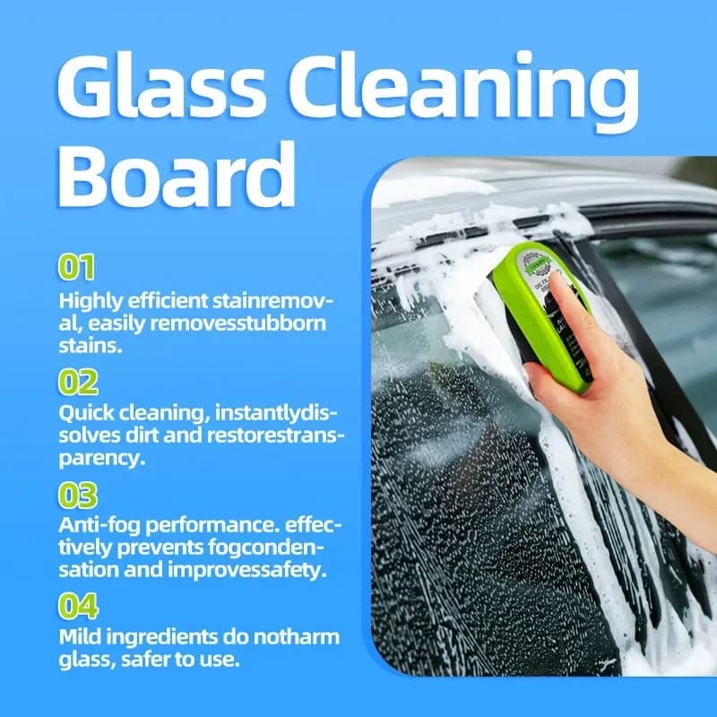 Repair Kit | Glass Oil Film Remover | With Sponge Cleaning Brush - Thumbnail 5