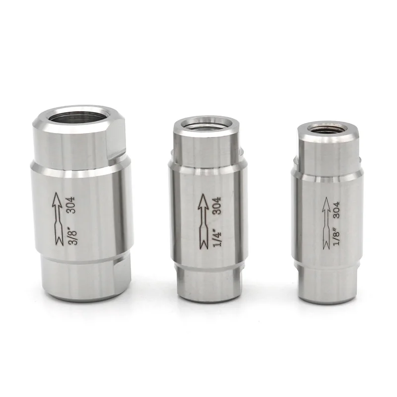 BSP Double Check Valve | High Temp/Pressure SS304 | 1/8" - 3/4" One-Way Non-Return - Thumbnail 6