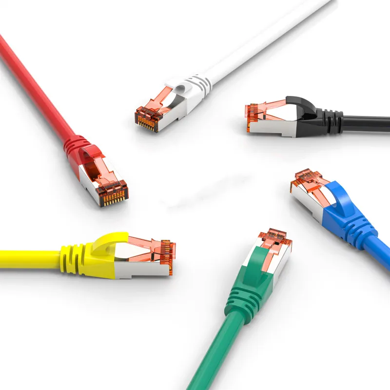 Cat6 S/FTP Ethernet Cable | RJ45 Patch Cord | PC, Router & Modem - Image 1