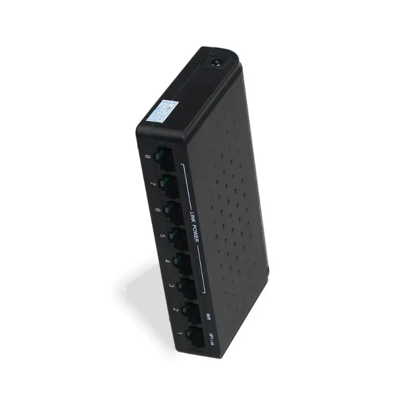 8-Port PoE Network Switch | 100Mbps Power Over Ethernet | For IP Cameras & VoIP - Thumbnail 5