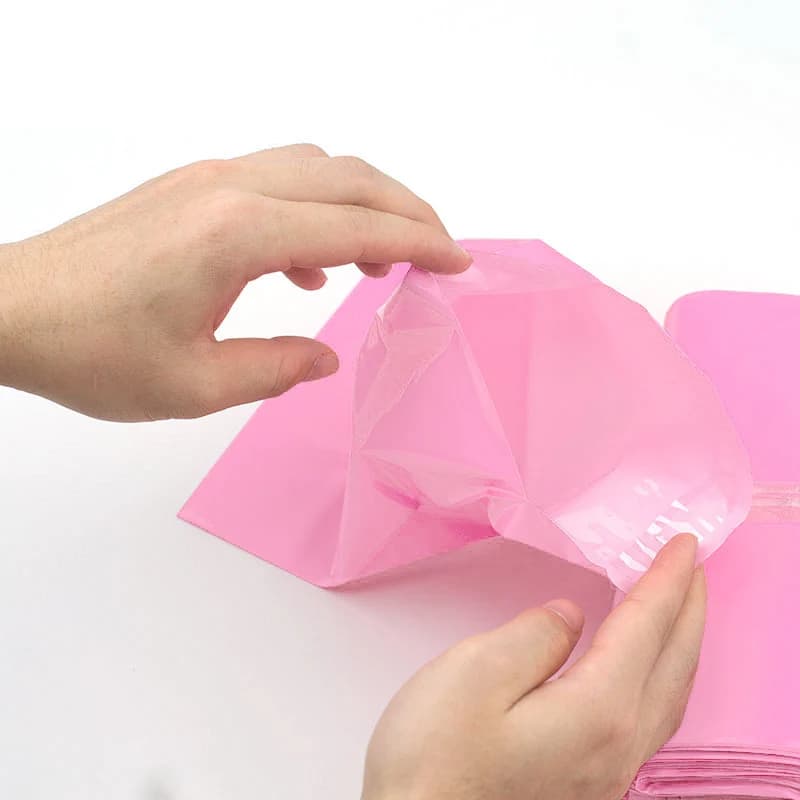 50 Plastic Mailing Bags | Self-Seal Adhesive | Secure Postal Transport - Thumbnail 5