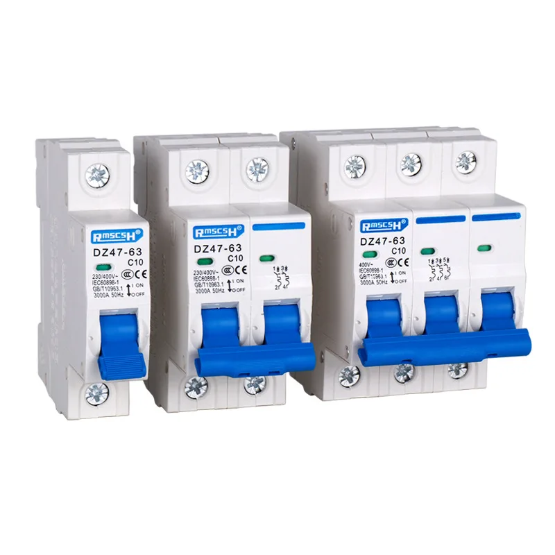 DZ47-63 Miniature Circuit Breaker | 2P AC 400V MCB | 10A-63A Cutout Switch - Thumbnail 6