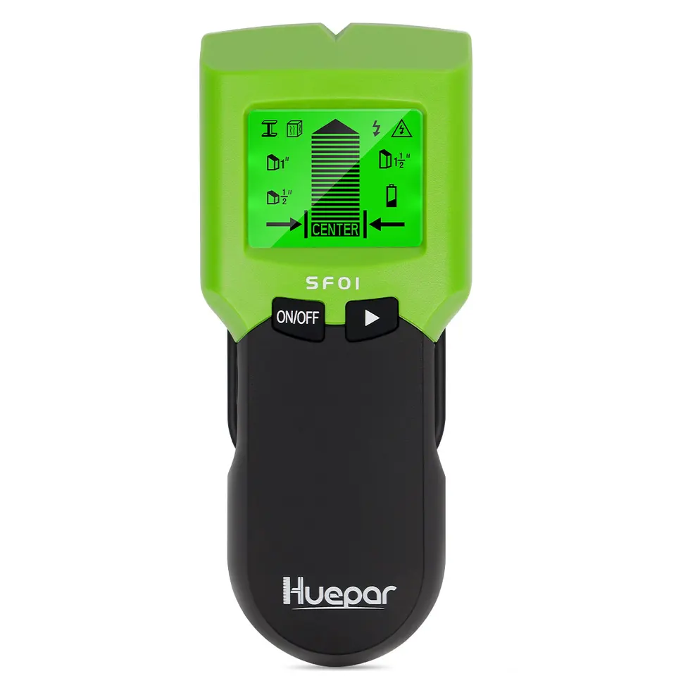Huepar Stud Finder | 5-in-1 Wall Scanner | Wood, AC Wire & Metal Detection - Thumbnail 2