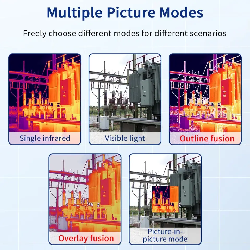 ET693C Thermal Camera | 512x384 IR & 1080P Visible | HVAC Repair & Industrial Inspection - Thumbnail 7