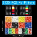 2120pcs No Pliers