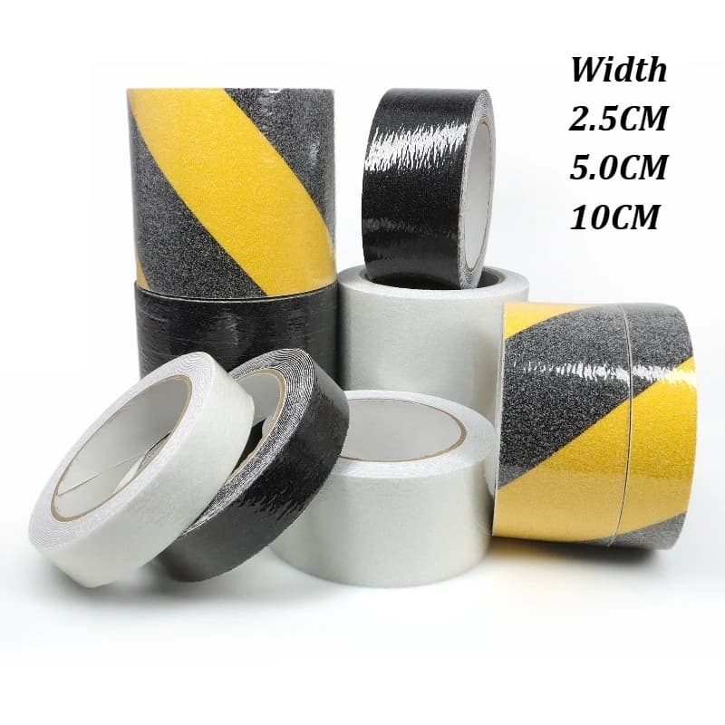 Floor Marking Tape | Anti-Slip for Stairs | 5M Roll with Strong Grip - Thumbnail 3