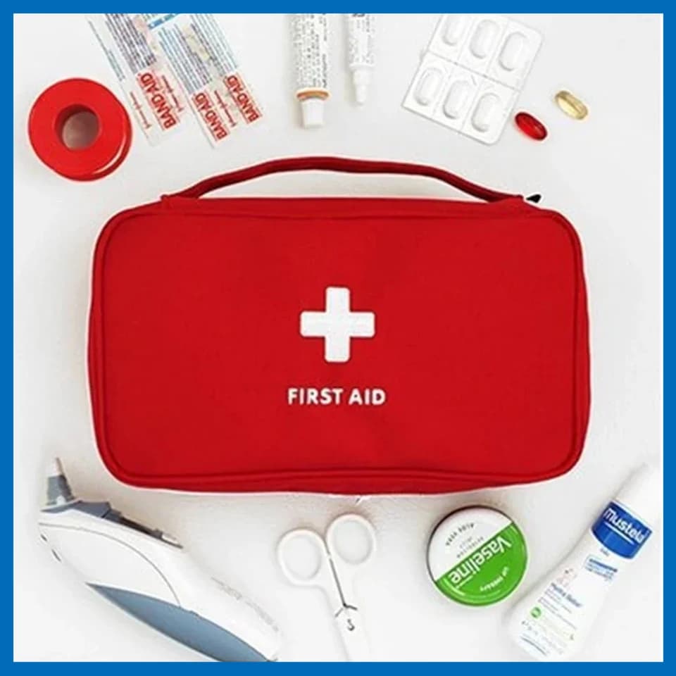 First Aid Kit Bag | Portable Oxford Fabric | Emergency Medical Storage - Thumbnail 2