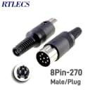 8Pin 270 Male Plug