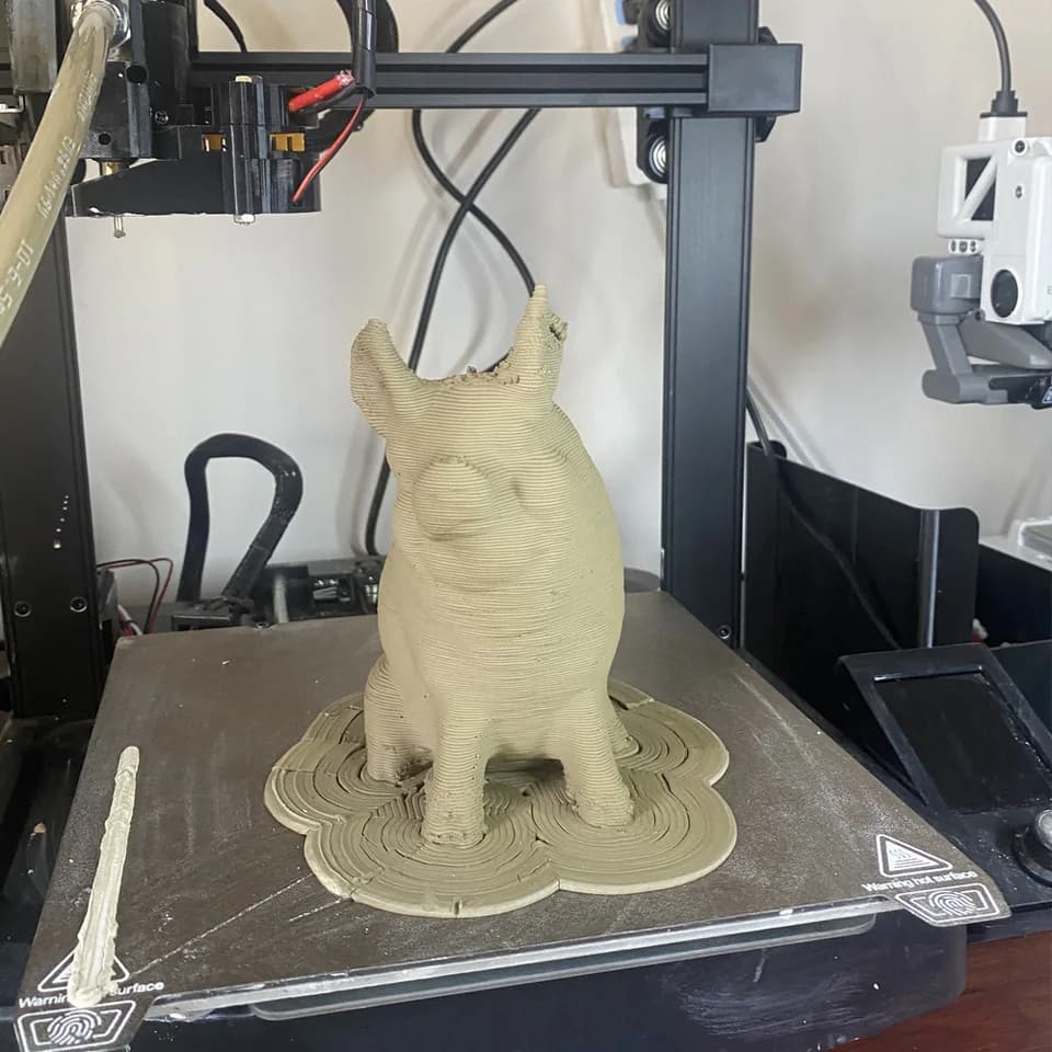 Ceramic 3D Printer | Large Auto-Levelling DIY Kit | Clay Extruder System - Thumbnail 5
