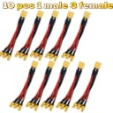 10pcs 1M to 3F
