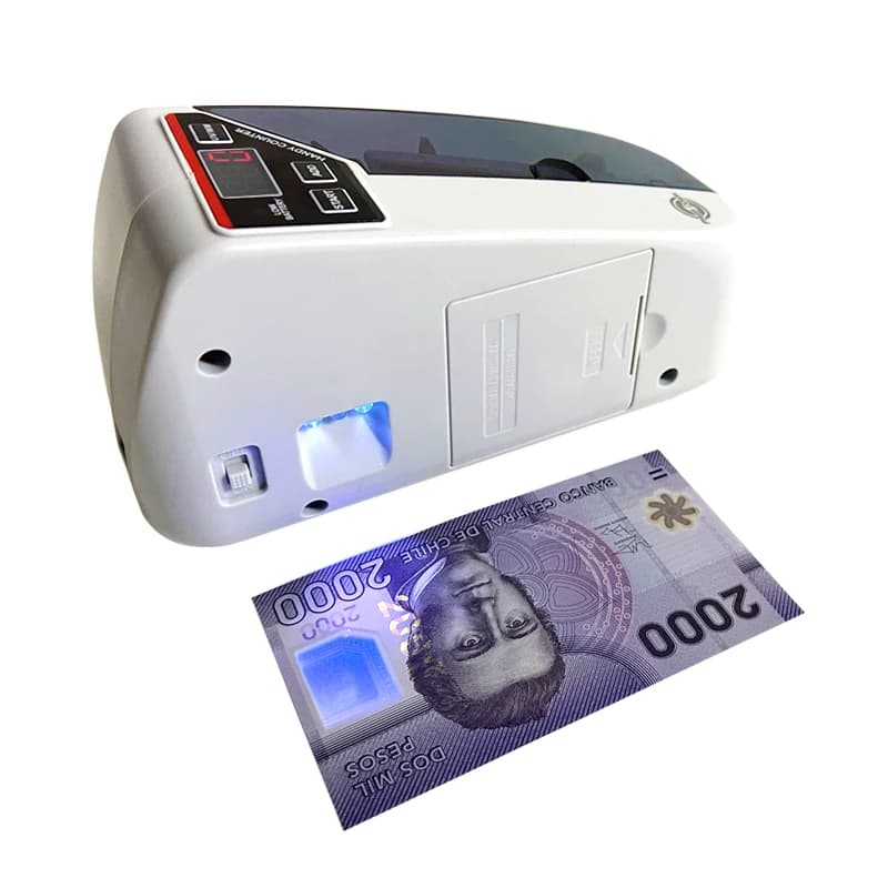 V30 Portable Note Counting Machine | Battery/Mains Powered | Cash & Banknote Counter - Thumbnail 2