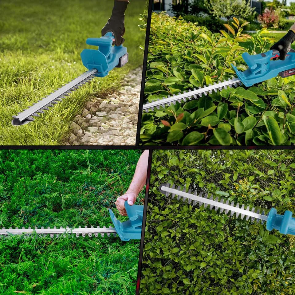 Cordless Hedge Trimmer | 20V Li-ion Power | 20-inch Blade Garden Tool - Thumbnail 5