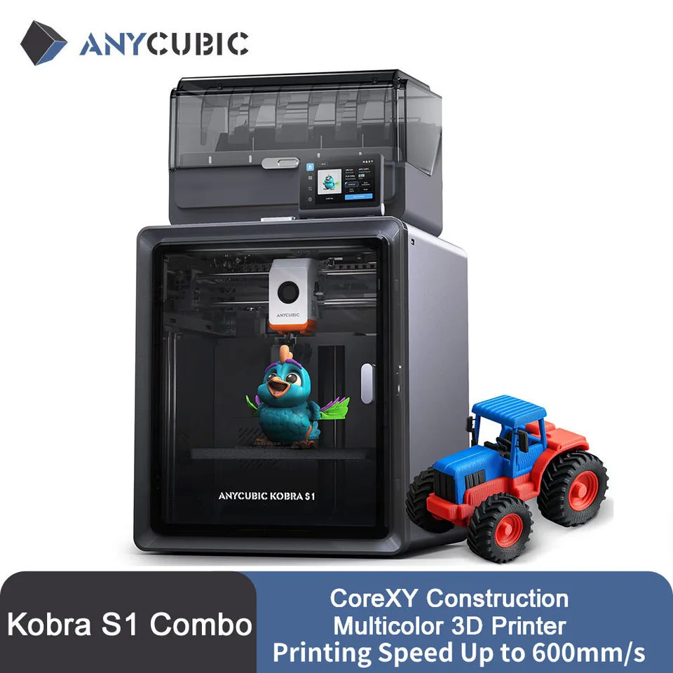 Kobra S1 3D Printer | 600mm/s Core XY | Multi-Colour Printing - Thumbnail 2