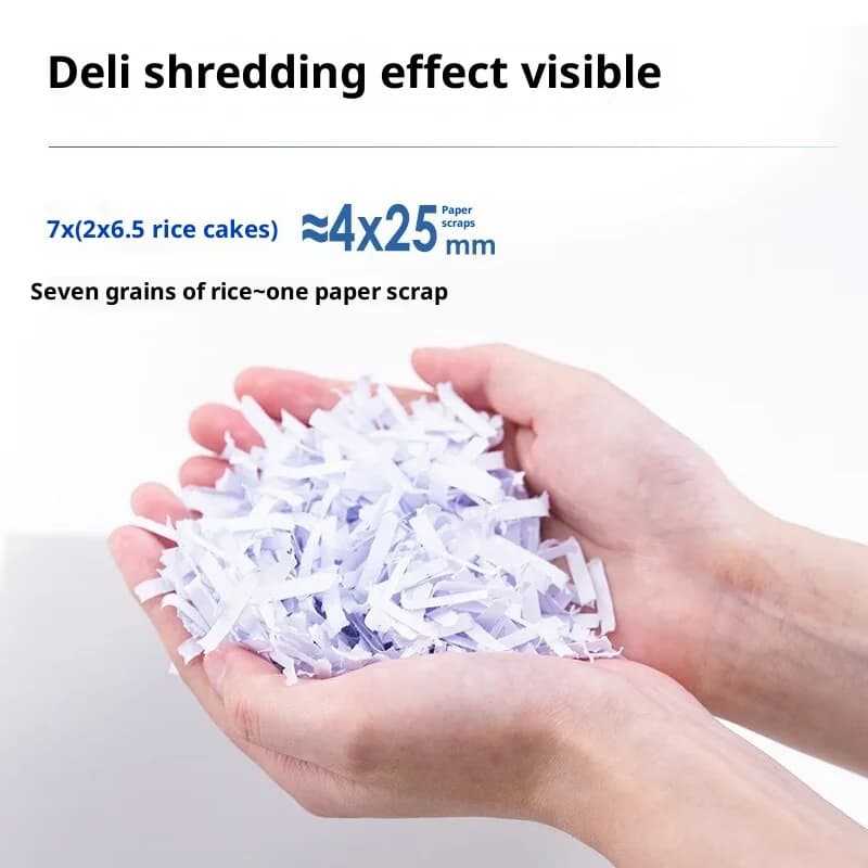 Desktop Paper Shredder | Cross-Cut Security | Small Office & Home Use - Thumbnail 4