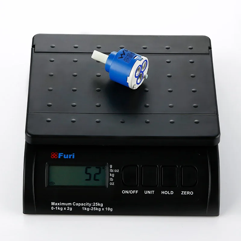 Tap Cartridge 40/35/25mm Mixer | Low Torque Spindle | Flat Base Free Rotation - Thumbnail 5