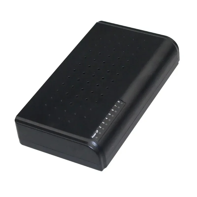 8-Port PoE Network Switch | 100Mbps Power Over Ethernet | For IP Cameras & VoIP - Thumbnail 3