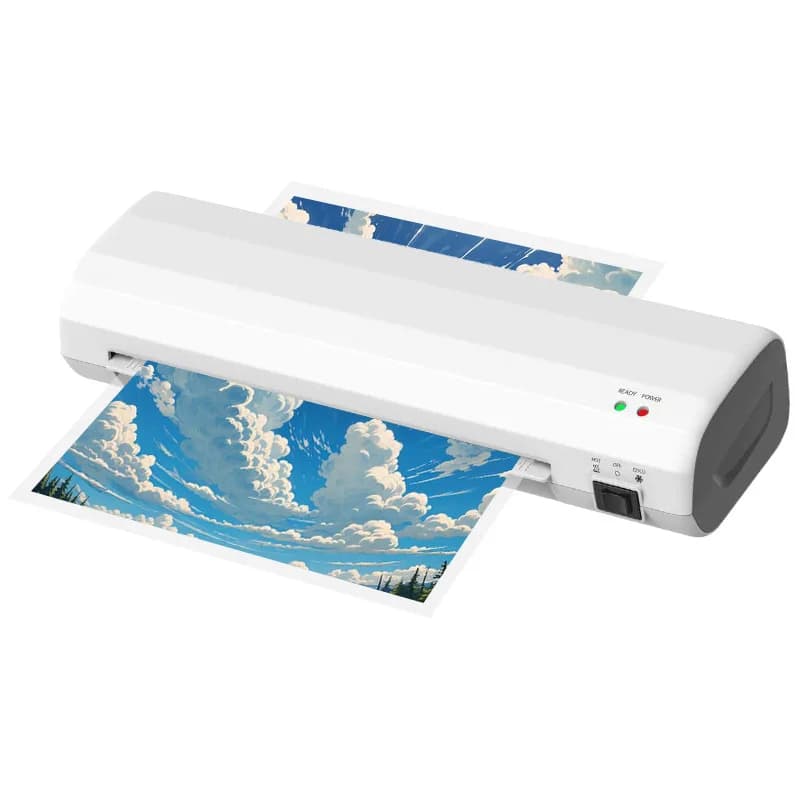 A4 Laminator | Fast Hot & Cold Lamination | Anti-Jam Office & Home - Thumbnail 2