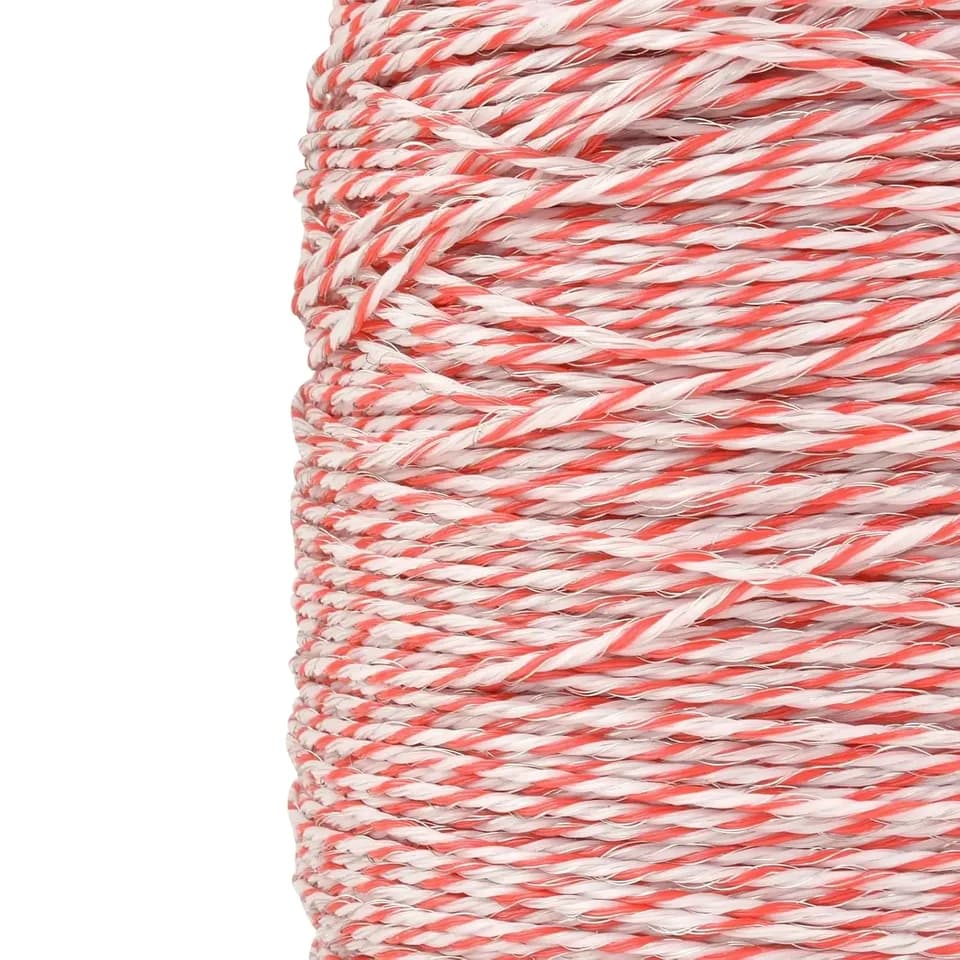 for Electric Fence Energiser | 500m Steel Conductor Rope | For Livestock - Thumbnail 5