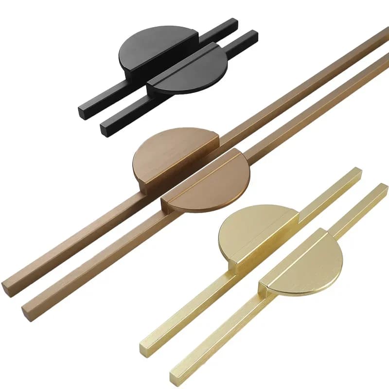 Golden Bronze Cabinet Knobs | Simple Round Design | Kitchen & Bathroom Drawer Hardware - Thumbnail 6