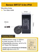 BRT27 0.5m IP54