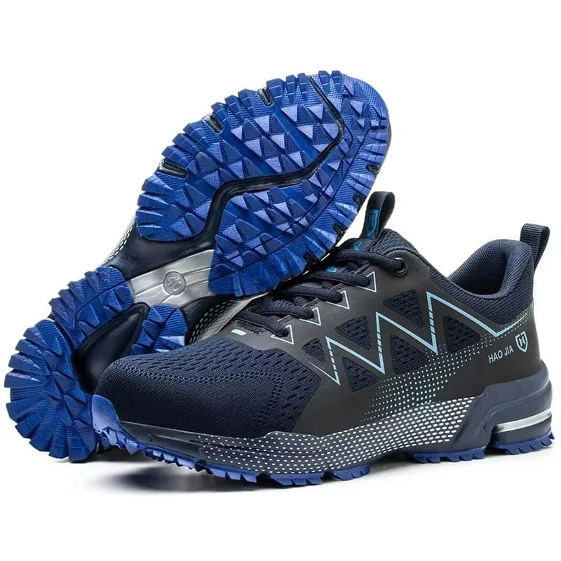 Men's Safety Shoes | Steel Toe Puncture Proof | Industrial Work Boots - Thumbnail 4