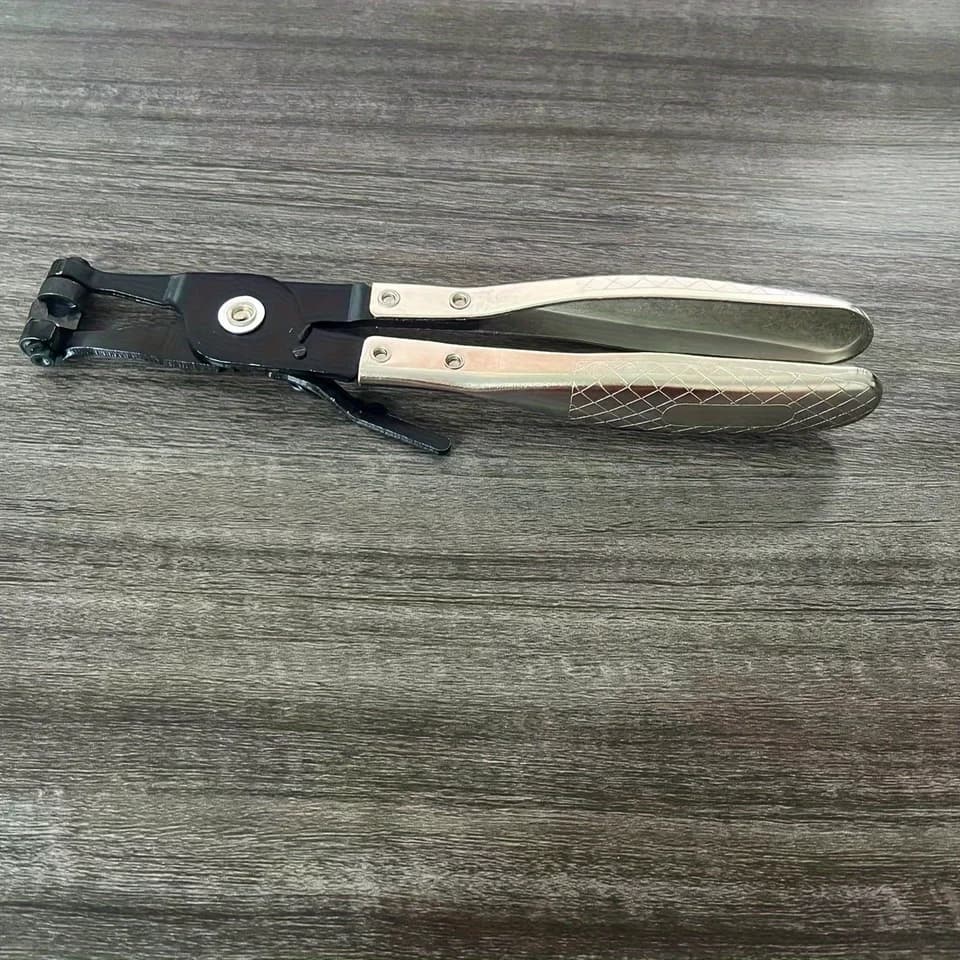 Jubilee Clip Pliers | Swivel Jaw Locking Tool | Flat-Band Hose Clamp Removal - Thumbnail 4