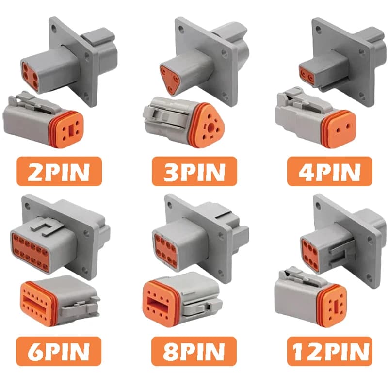 Tap Connector | Deutsch DT Series | 2-Pin Waterproof Automotive Plug - Thumbnail 2