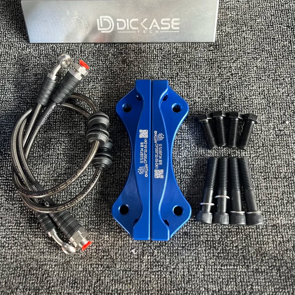 Brake Pads and Rotors Kit | 6-Piston Calipers | For BMW F30 F80 E92 - Thumbnail 5