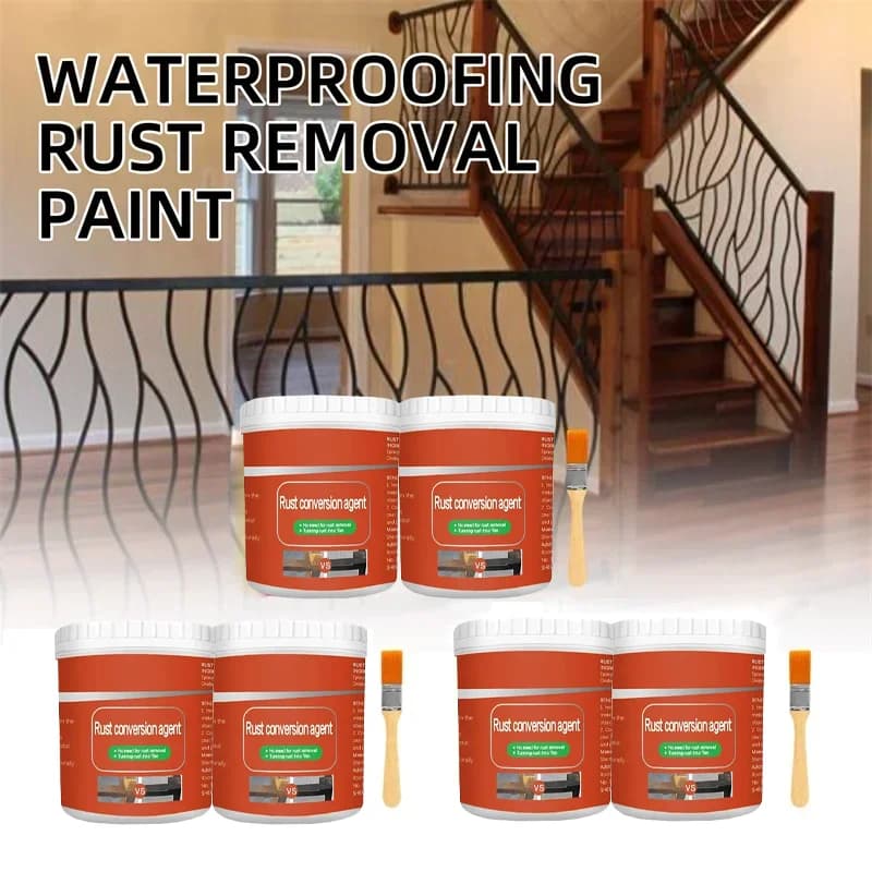 Rust Removal & Paint Primer | Metal Corrosion Prevention | Industrial Grade - Thumbnail 4