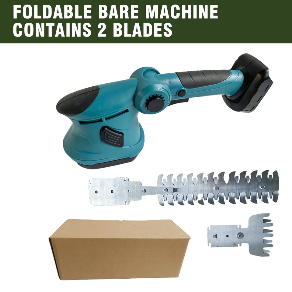 Cordless Hedge Trimmer | 18V Battery Compatible | Garden Shrub Pruning Tool - Thumbnail 4