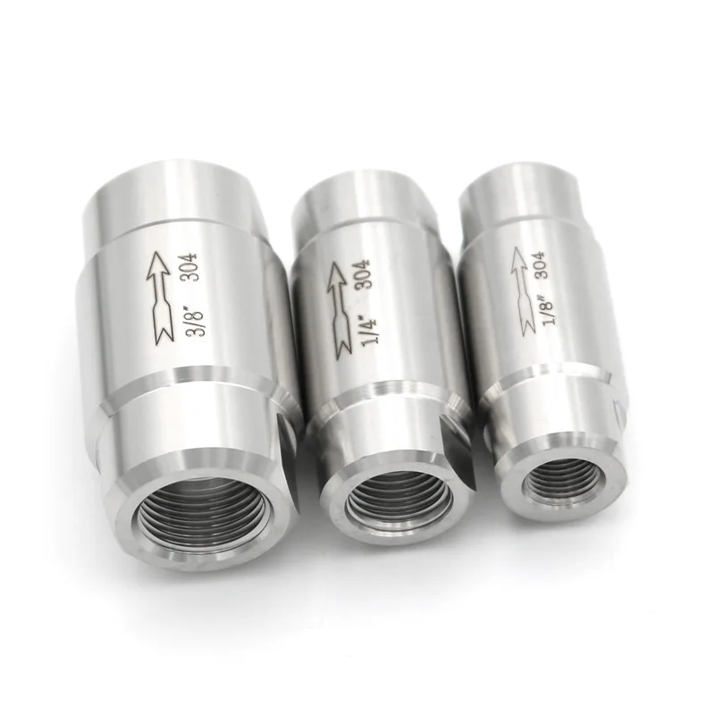 BSP Double Check Valve | High Temp/Pressure SS304 | 1/8" - 3/4" One-Way Non-Return - Thumbnail 3