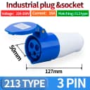 16A 3Pin 213Type