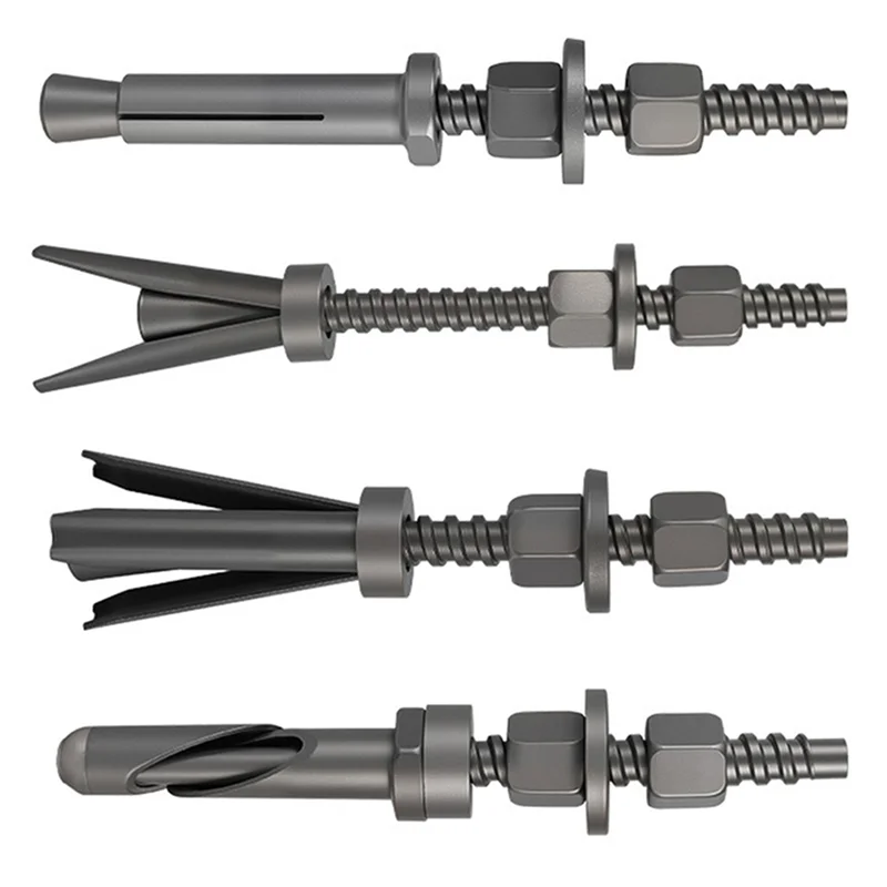 4-piece water drill accessory kit includes a special drilling bracket and reusable internal expansion bolt with fixed and detachable design.