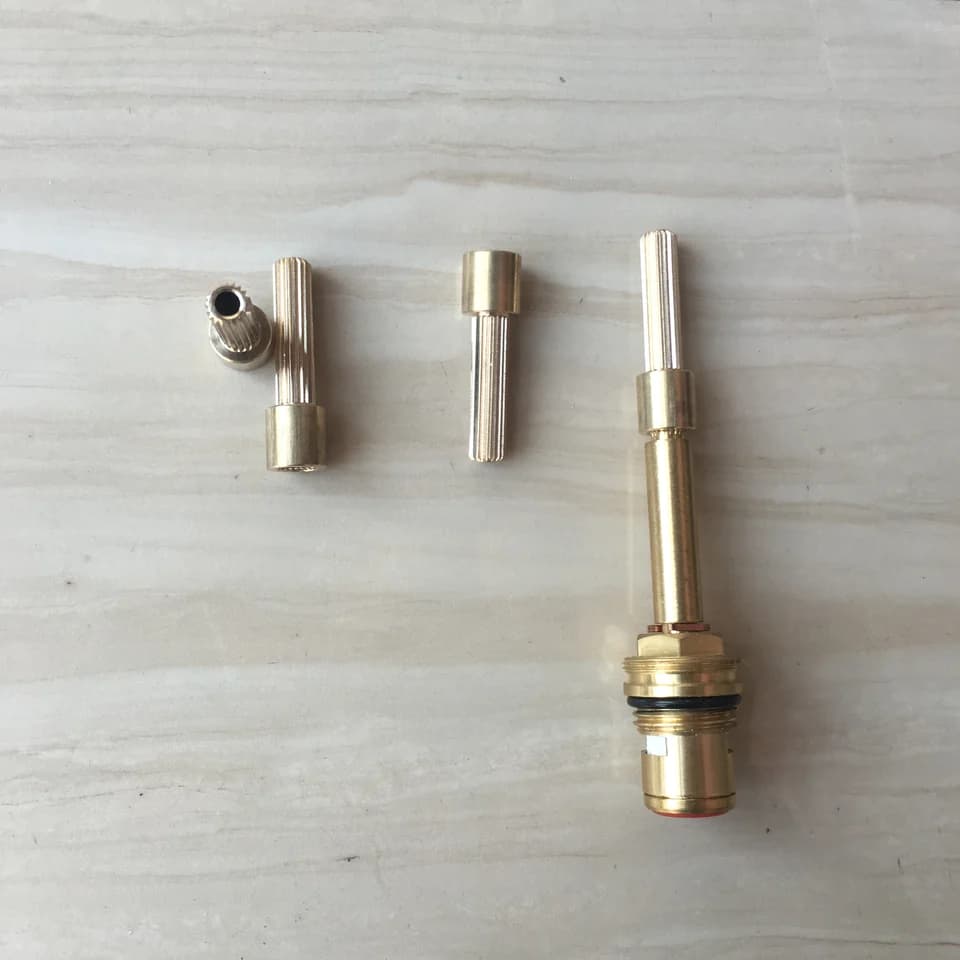 Copper 20T Tap Cartridge Extension Rod | Cut-to-Length | Faucet Repair Part