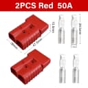 2PCS Red 50A