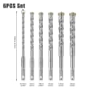 6PCS 160mm