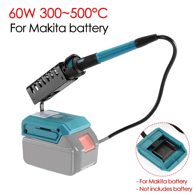 60W Soldering Iron | Inner Heat Fast Charge | For Makita Battery - Thumbnail 3