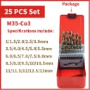 25pcs Tin Box